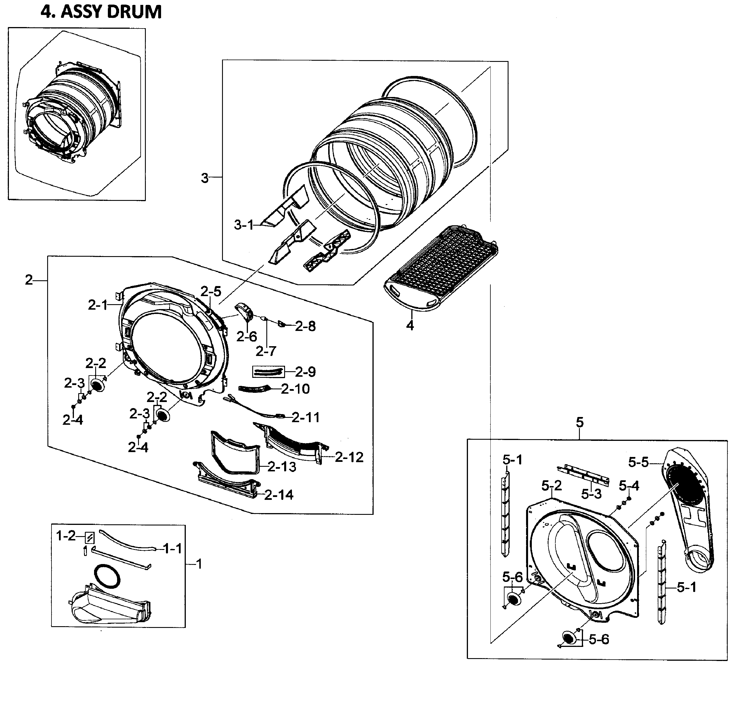 Drum assy