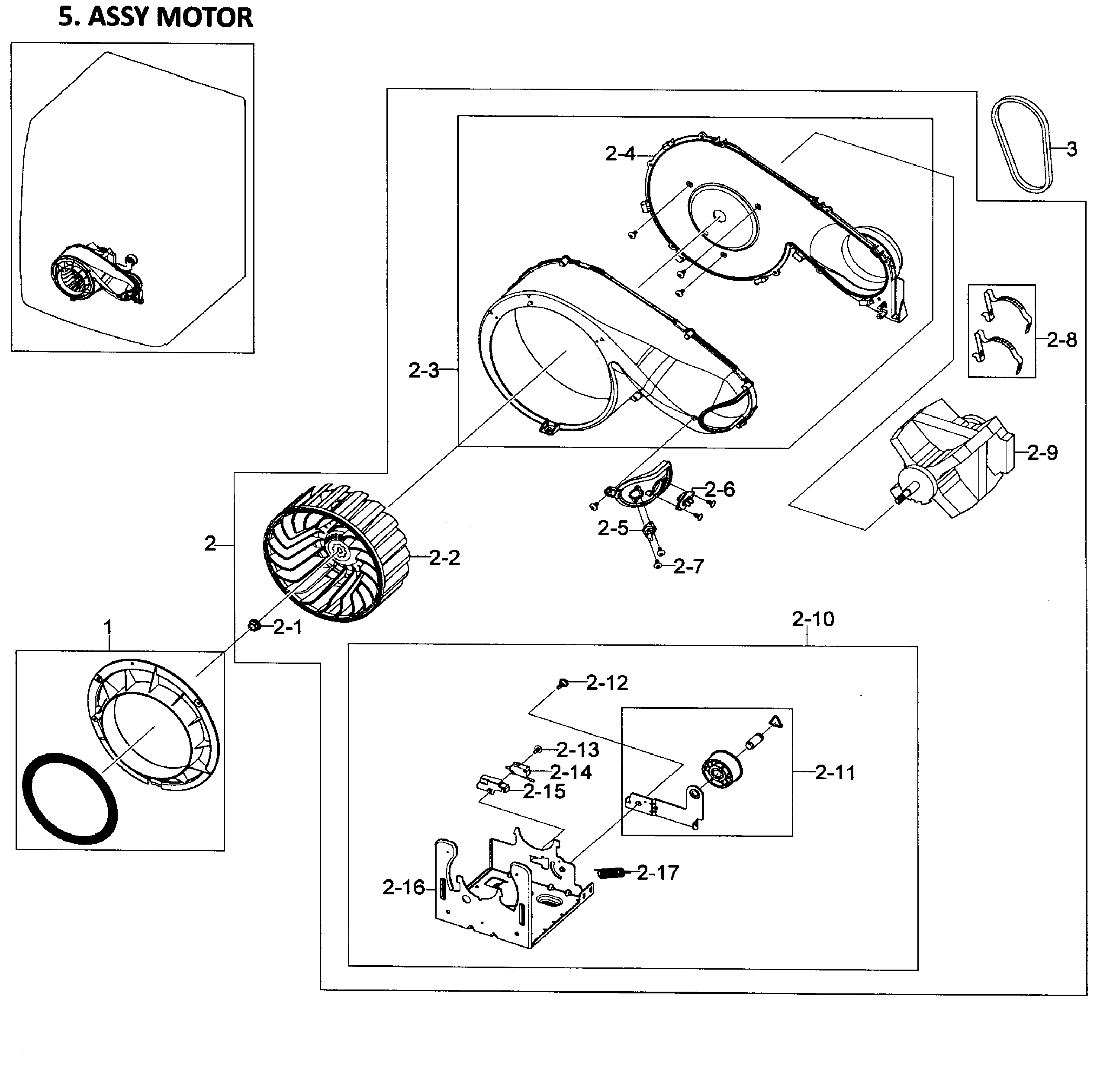 Motor assy