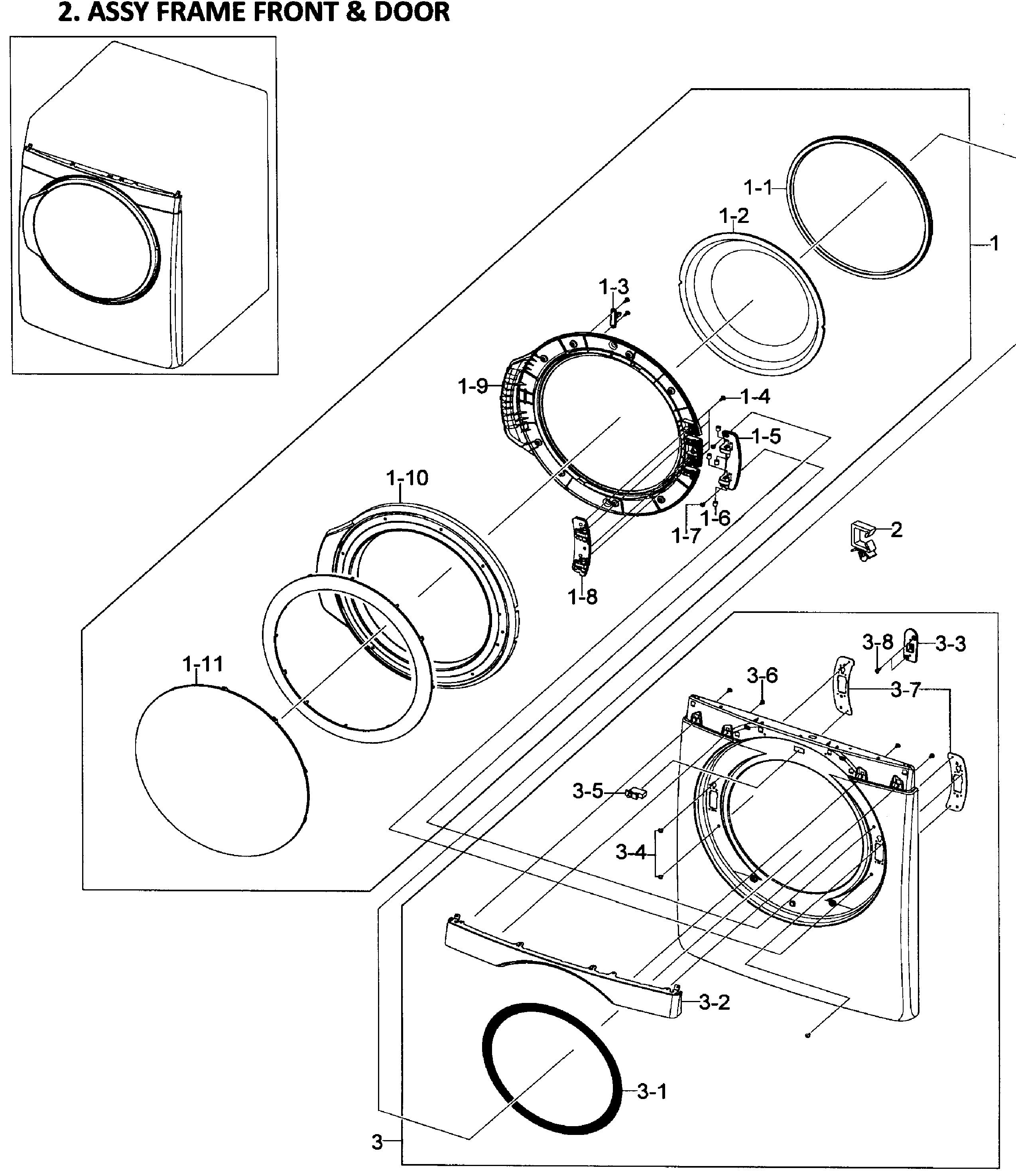 Front/door assy