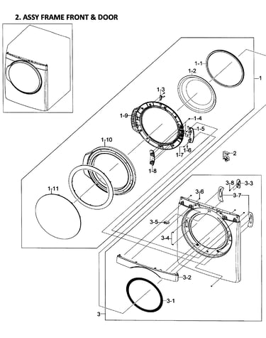 Front/door assy