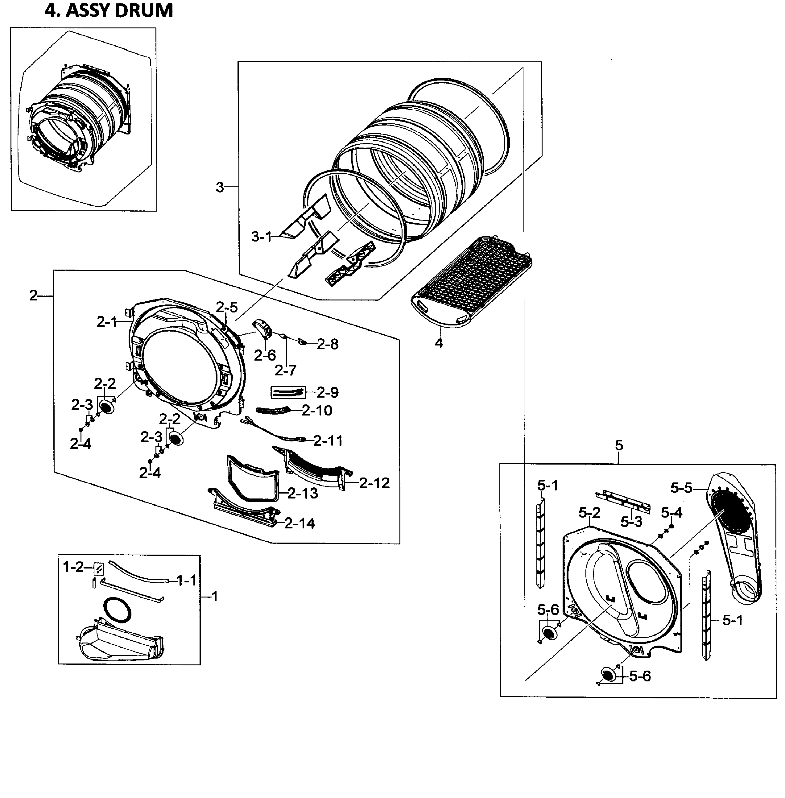 Drum assy