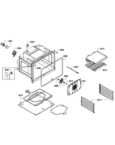 Oven assy