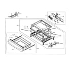 Samsung FX710BGS/XAA-01 drawer assy diagram