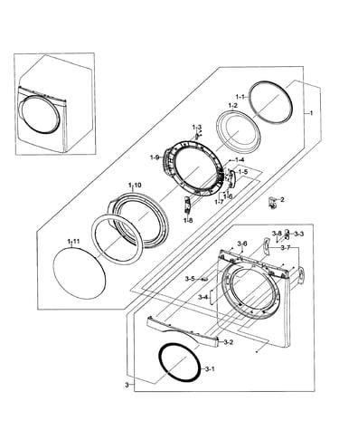 Front/door assy