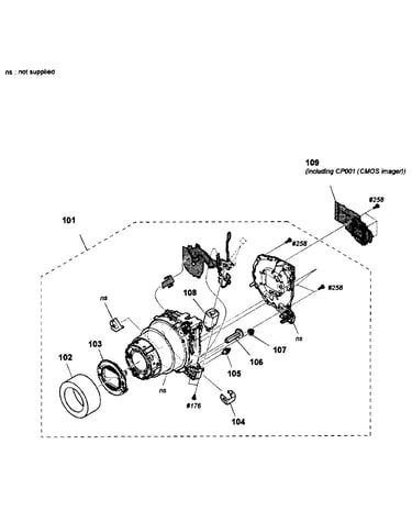 Lens assy