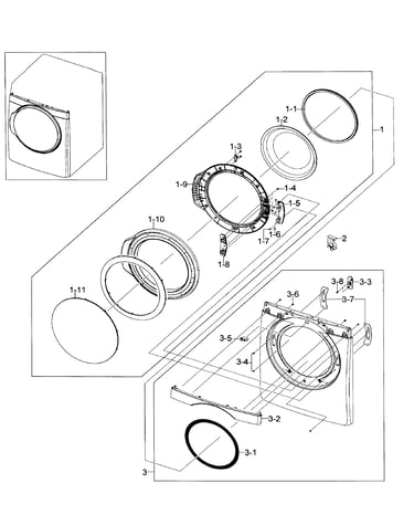 Front/door assy