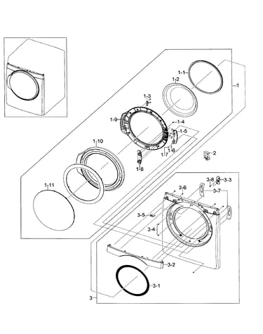 Front/door assy