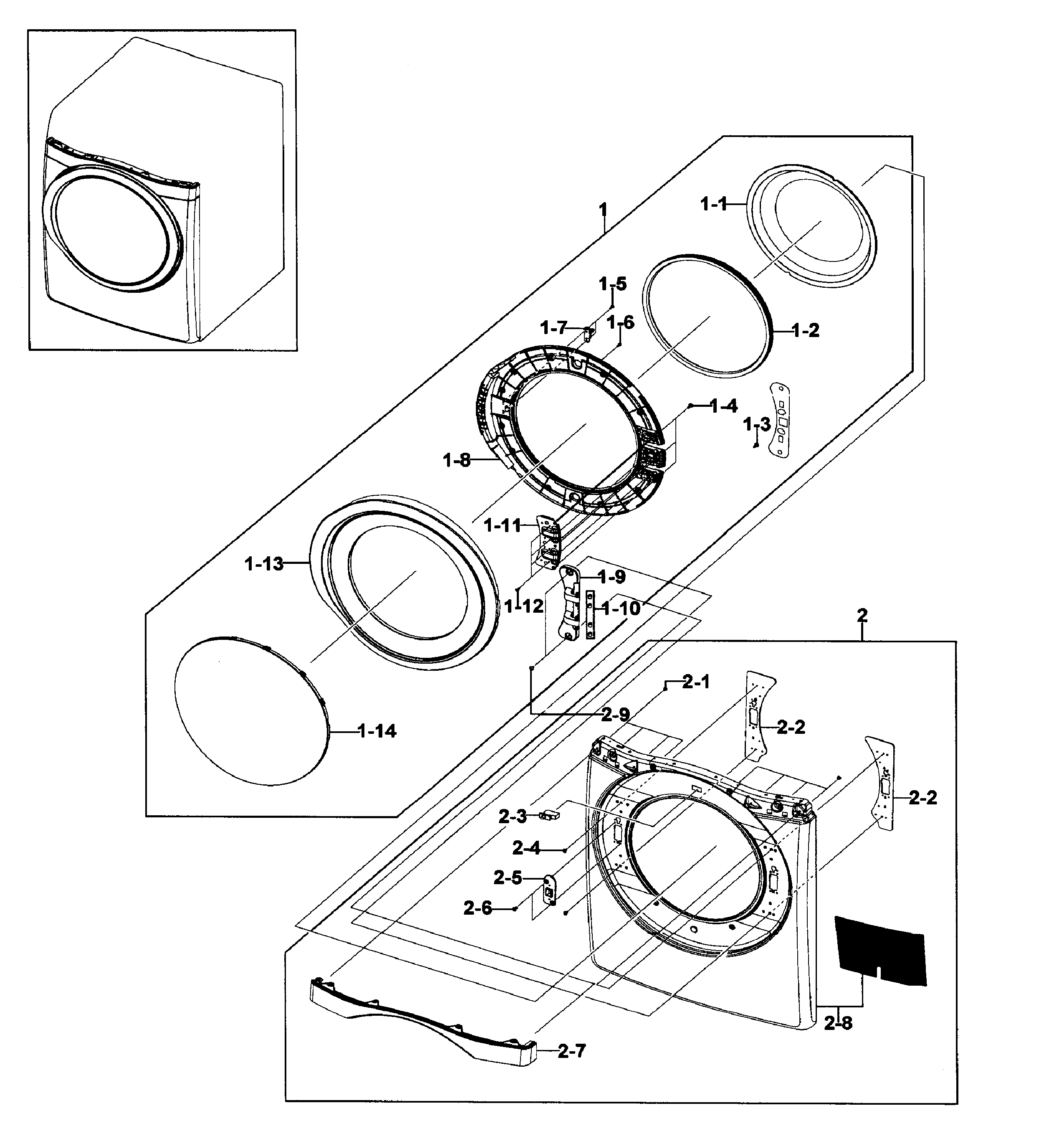 Front/door assy