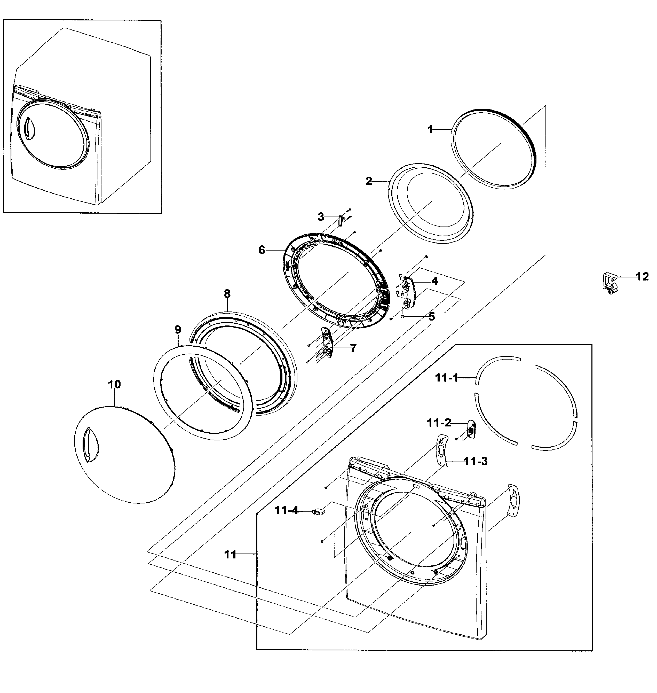 Front/door assy