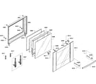 Bosch HBN3550UC/10 door upper diagram