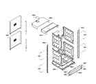Bosch HBN3550UC/10 cabinet diagram
