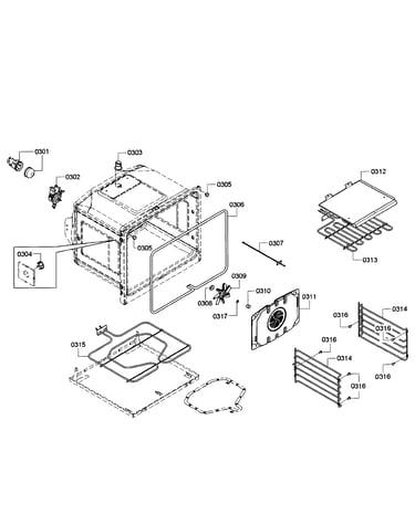 Oven upper