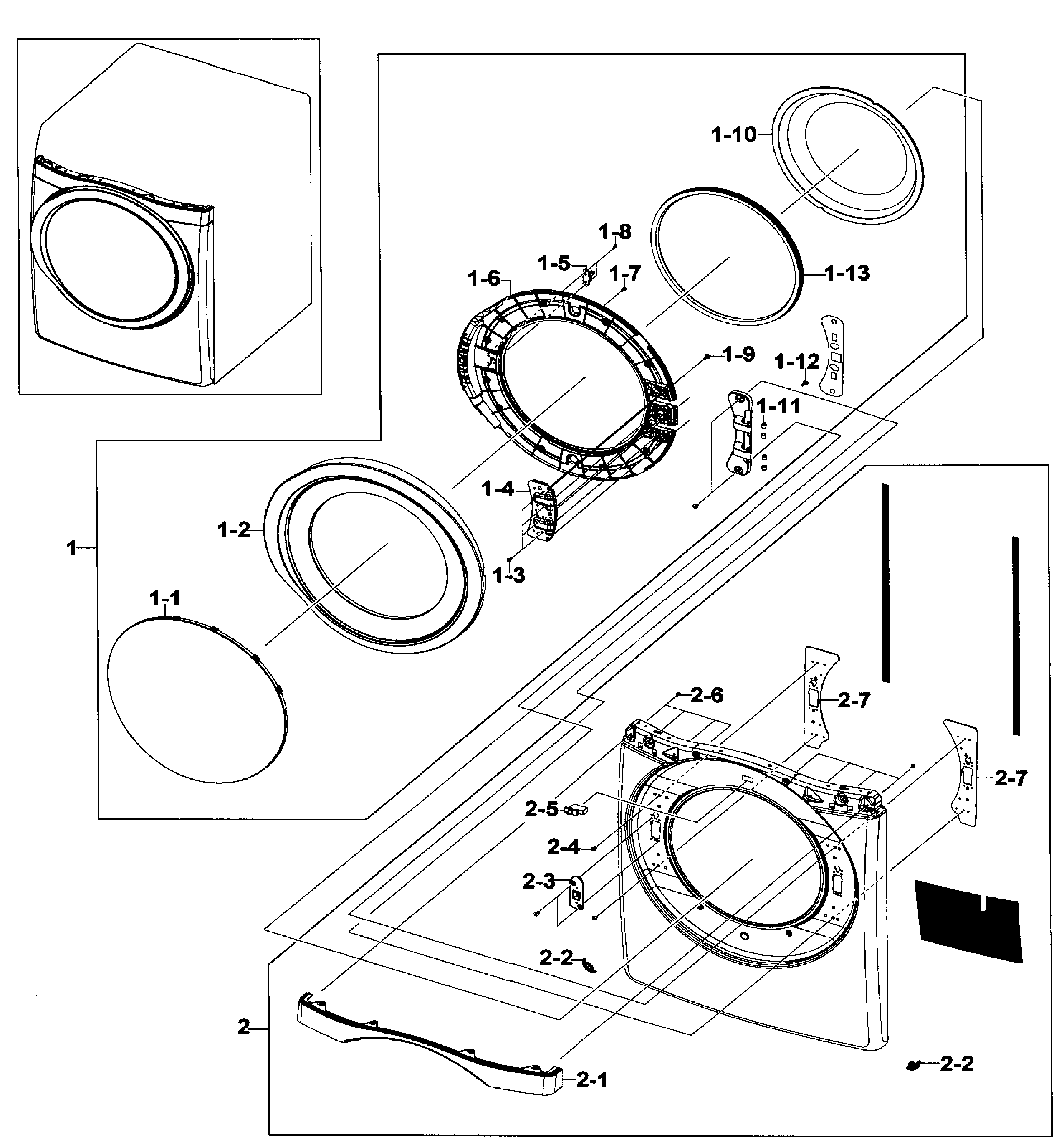 Front/door assy