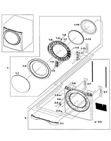 Front/door assy