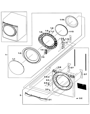 Front/door assy