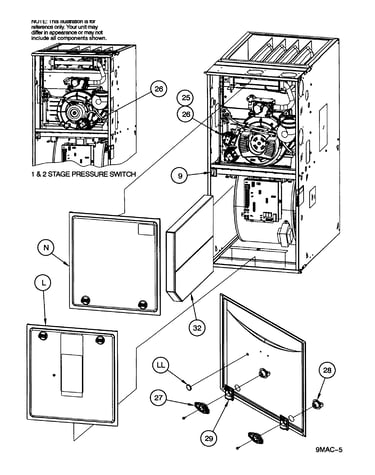 Cabinet assy