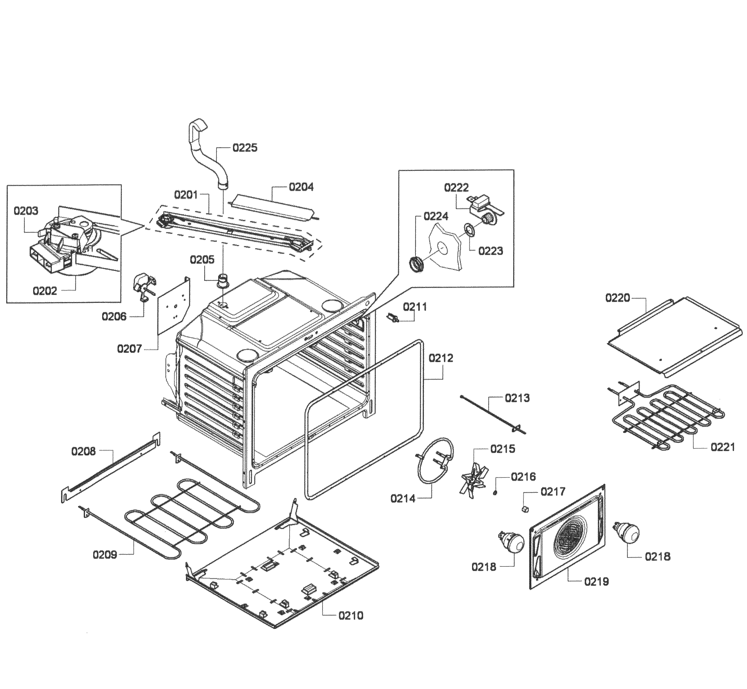 Oven assy
