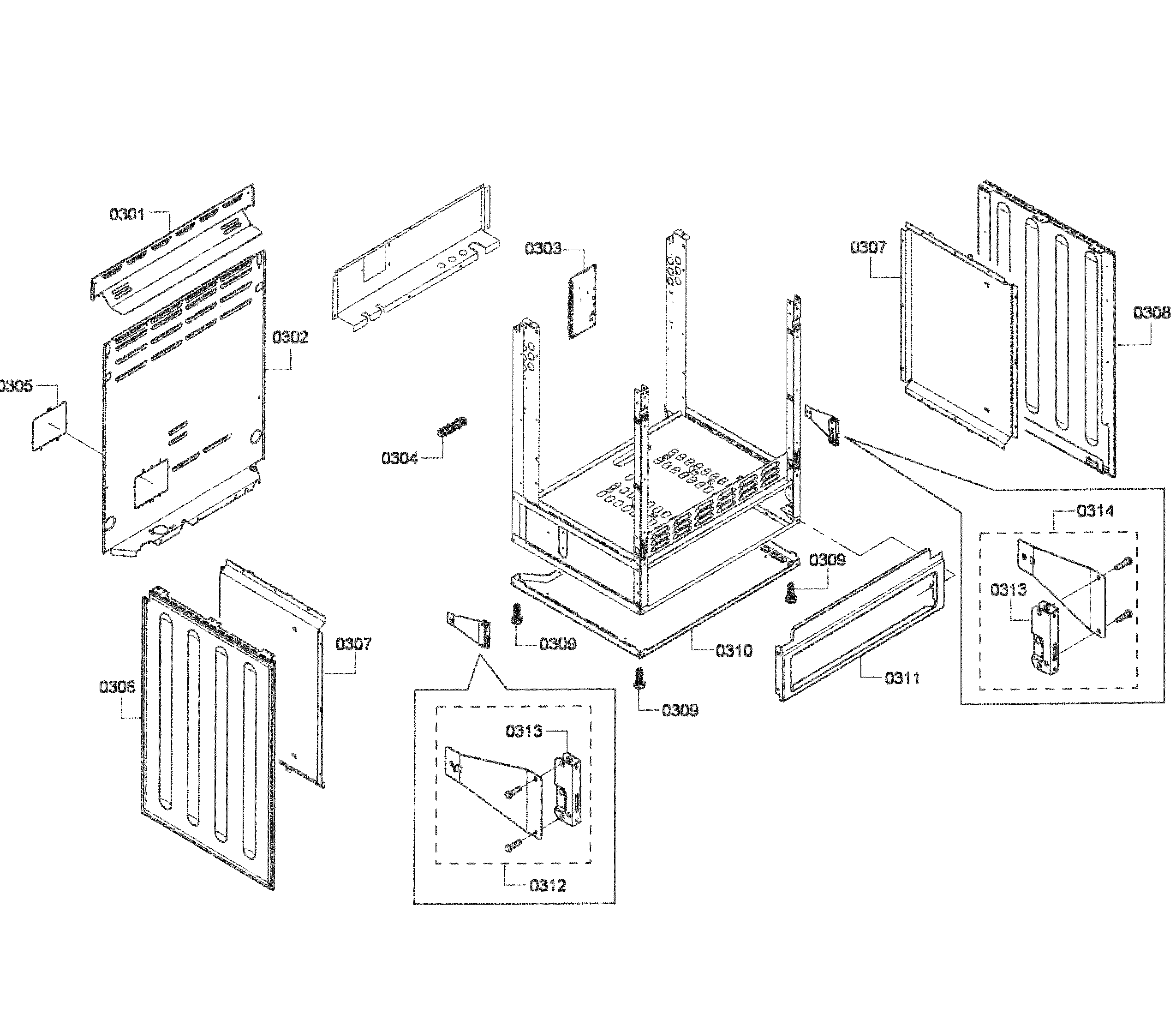 Cabinet assy