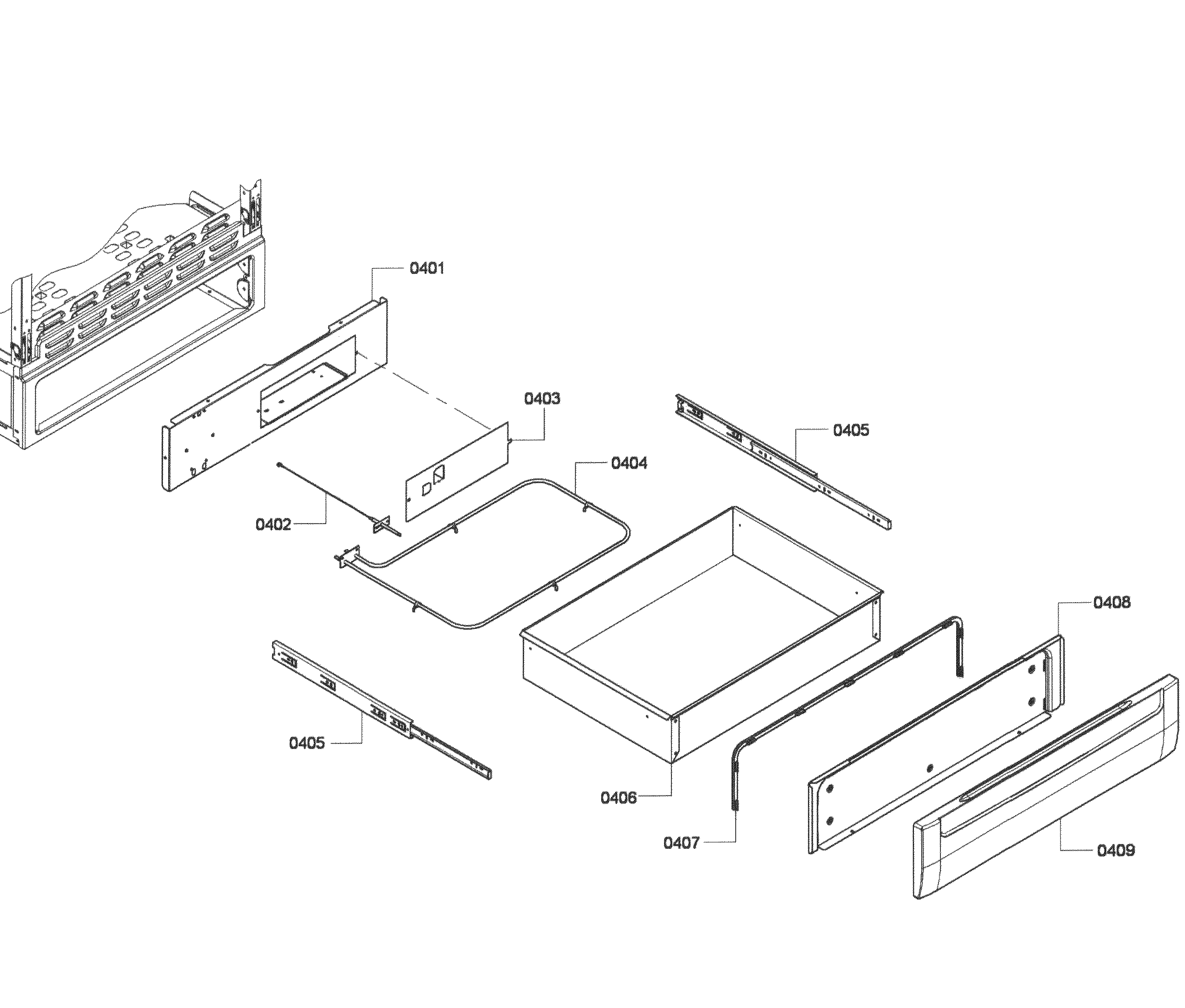 Drawer assy