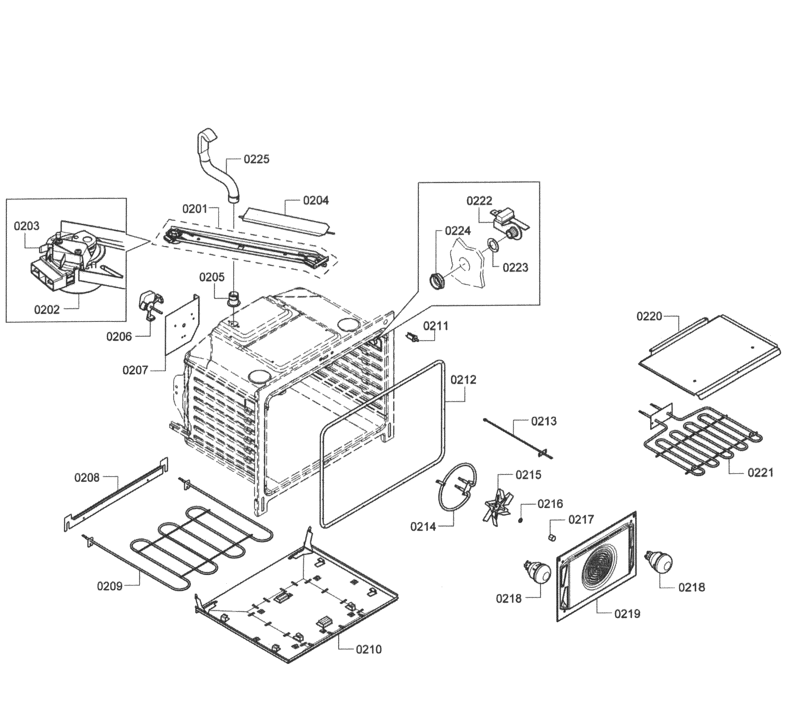 Oven assy
