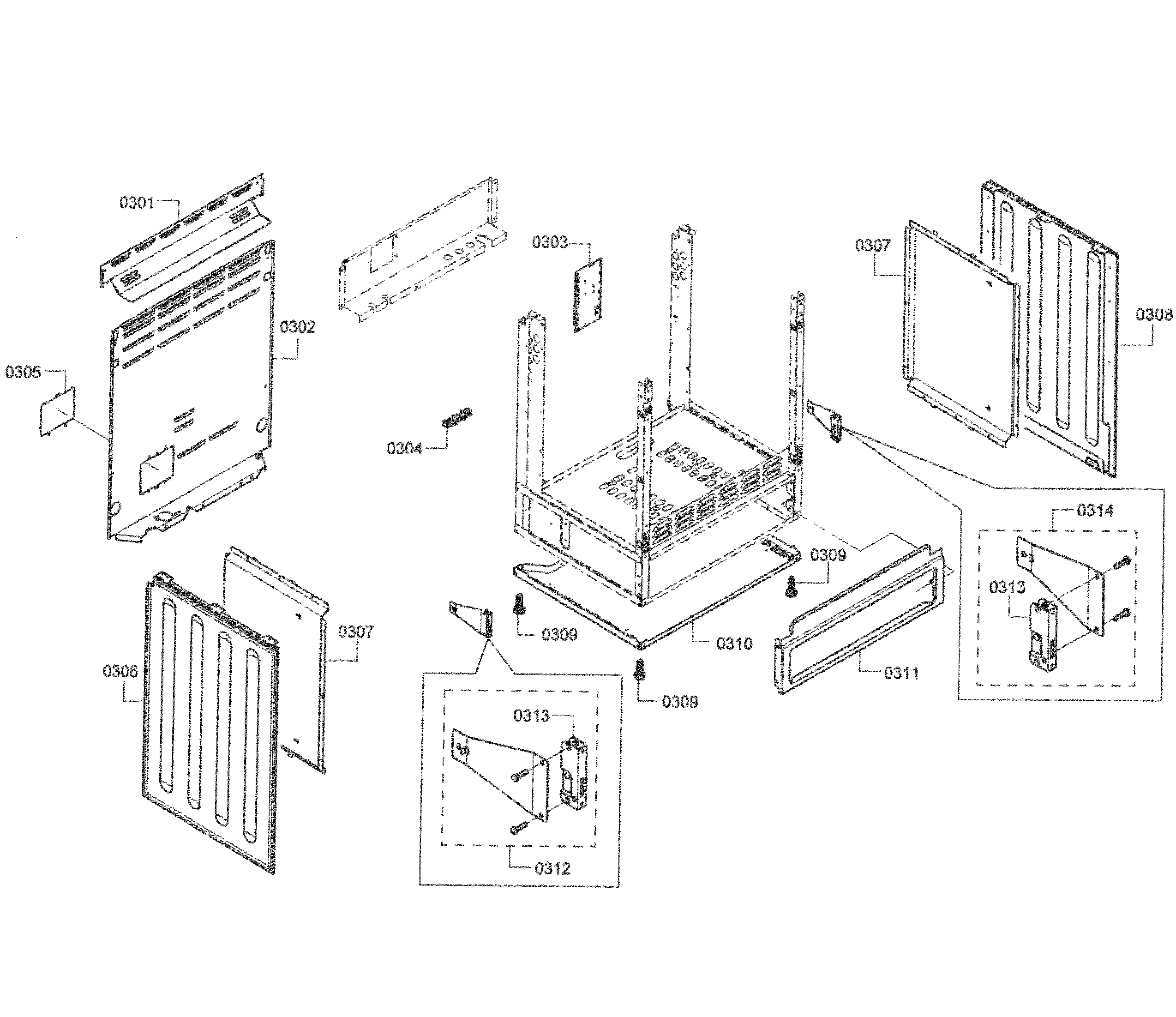 Cabinet assy