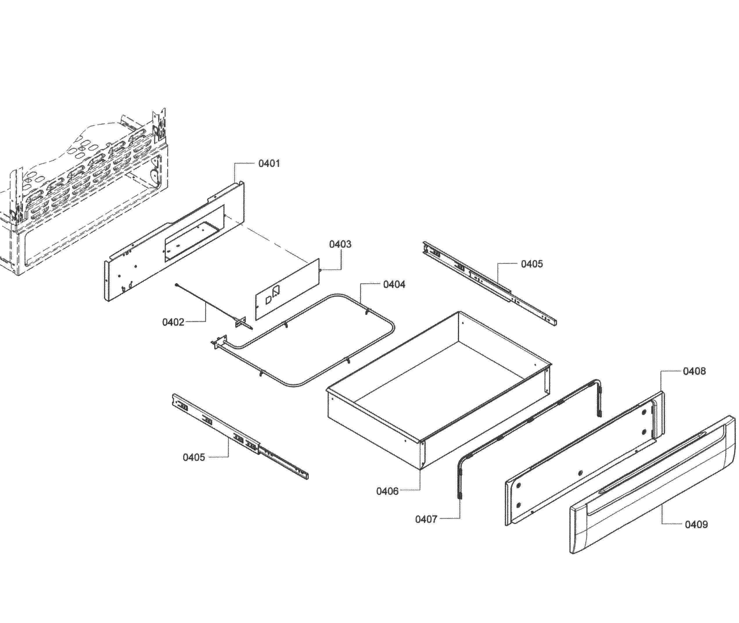 Drawer assy