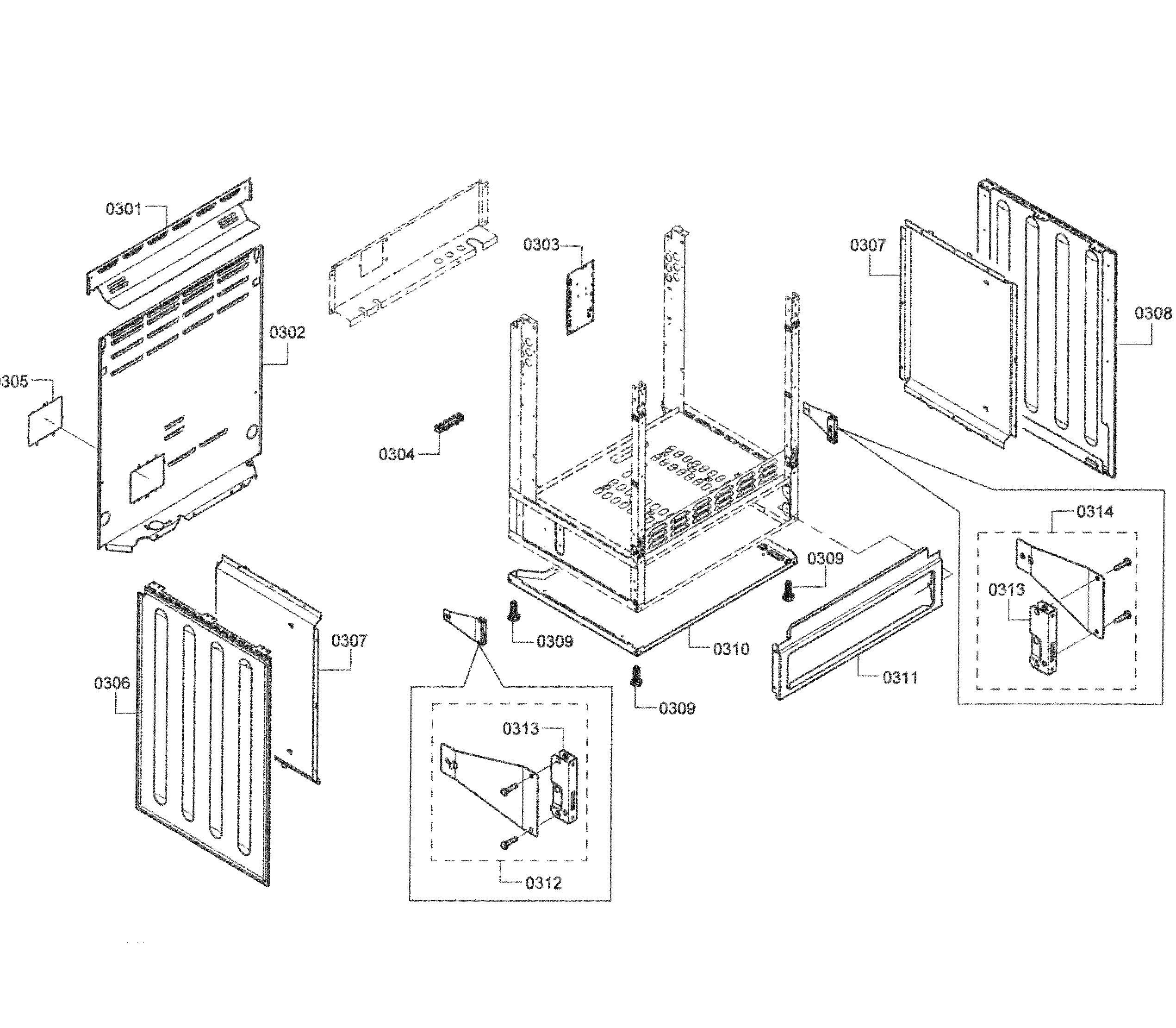 Cabinet assy