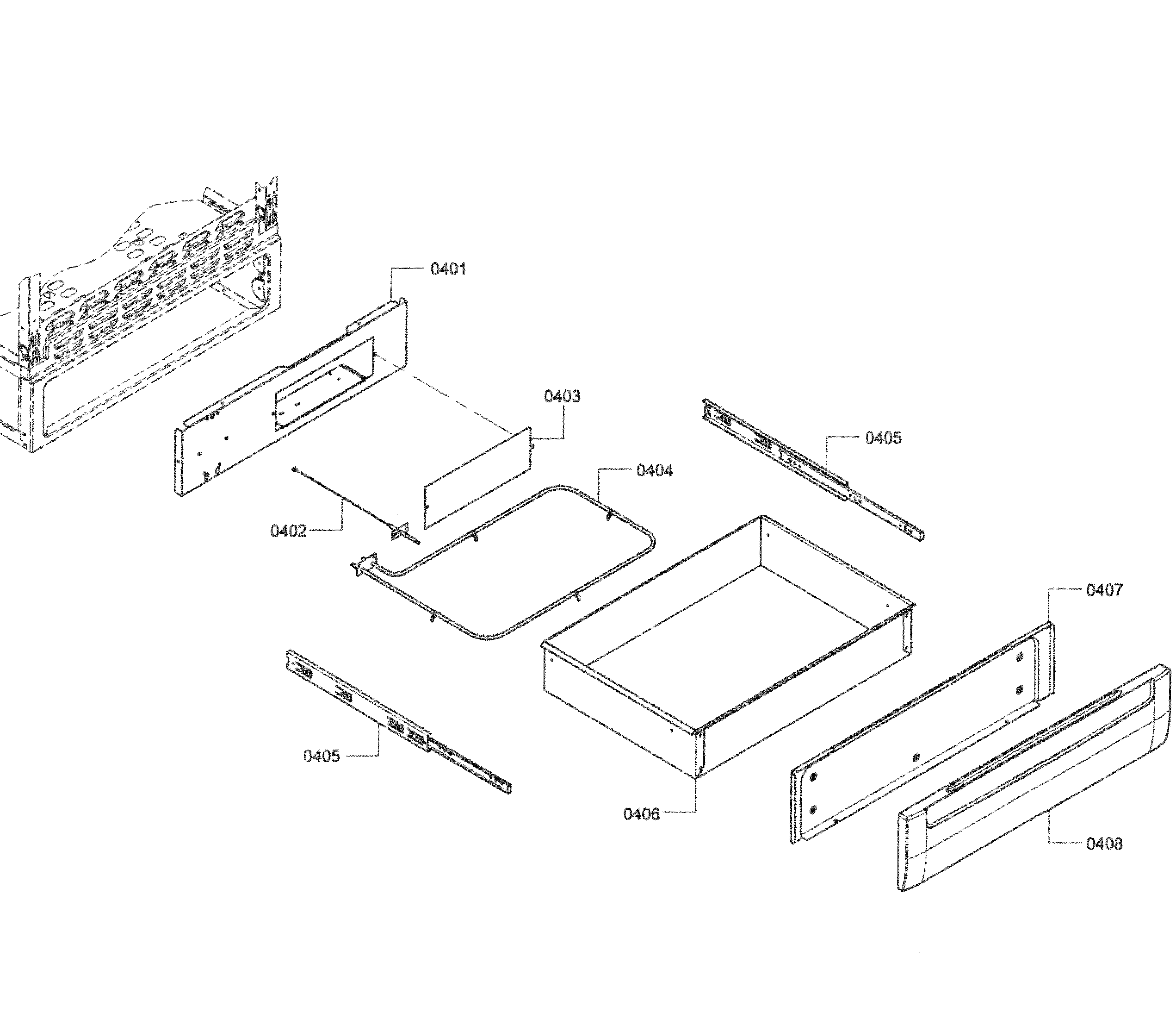 Drawer assy