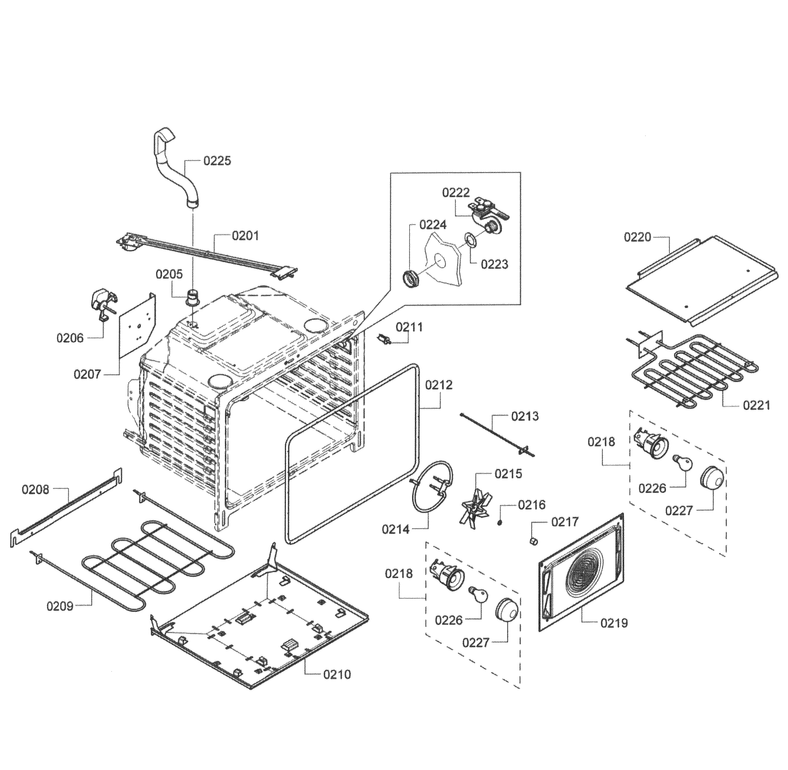 Oven assy
