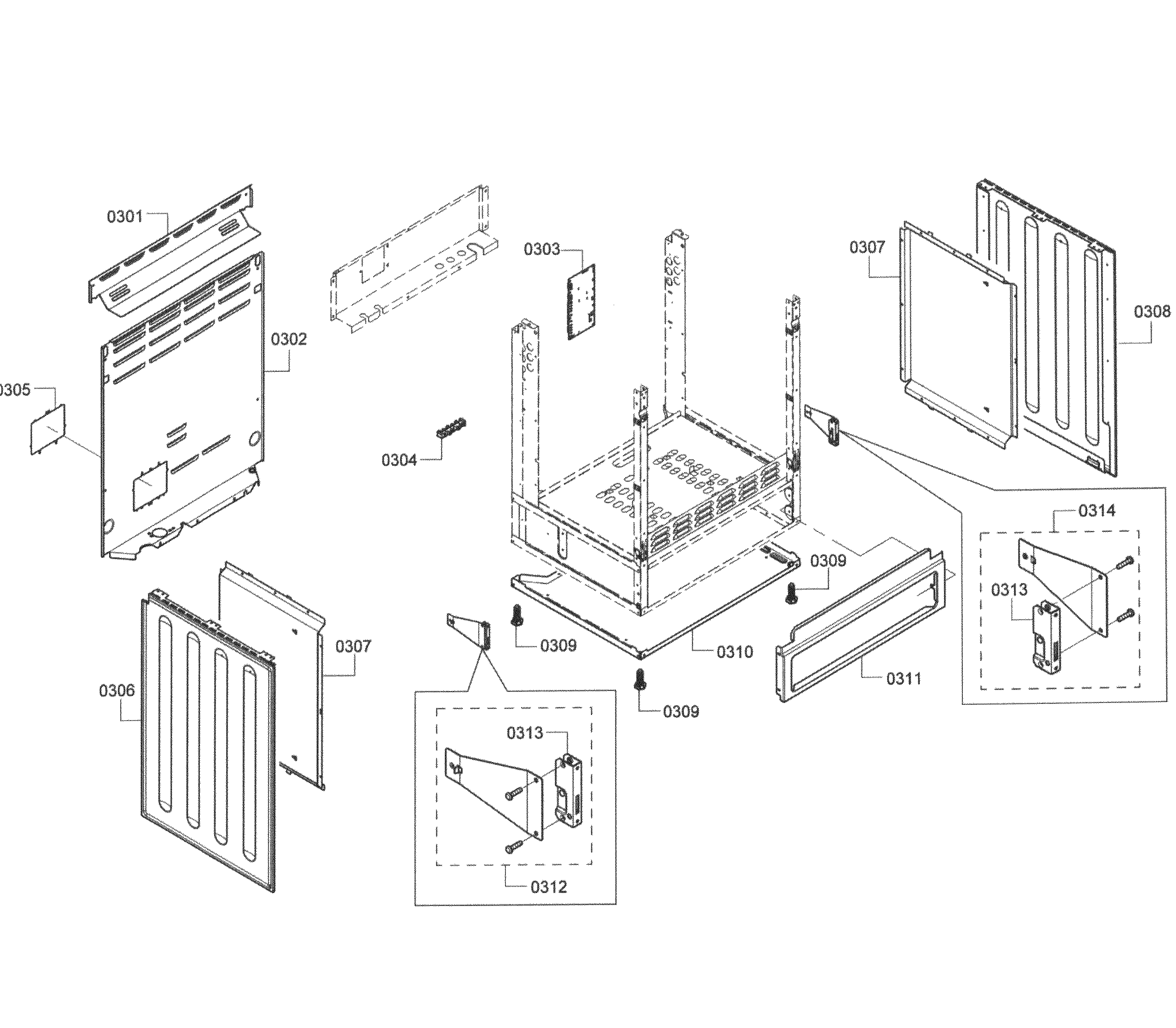 Cabinet assy