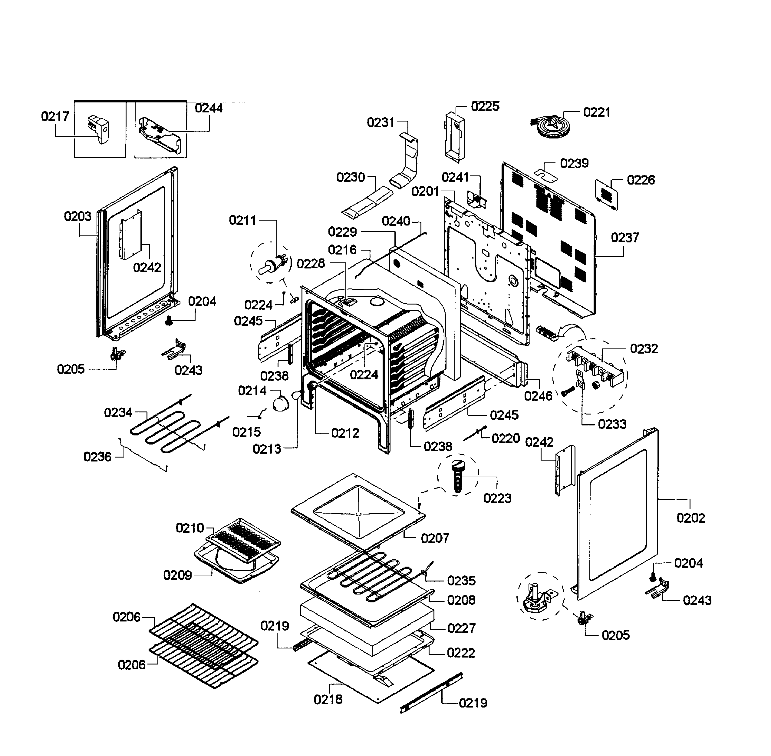 Oven assy