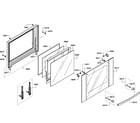 Bosch HBL5660UC/09 door upper diagram