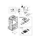 Samsung RF4267HARS/XAA-01 refrigerator diagram