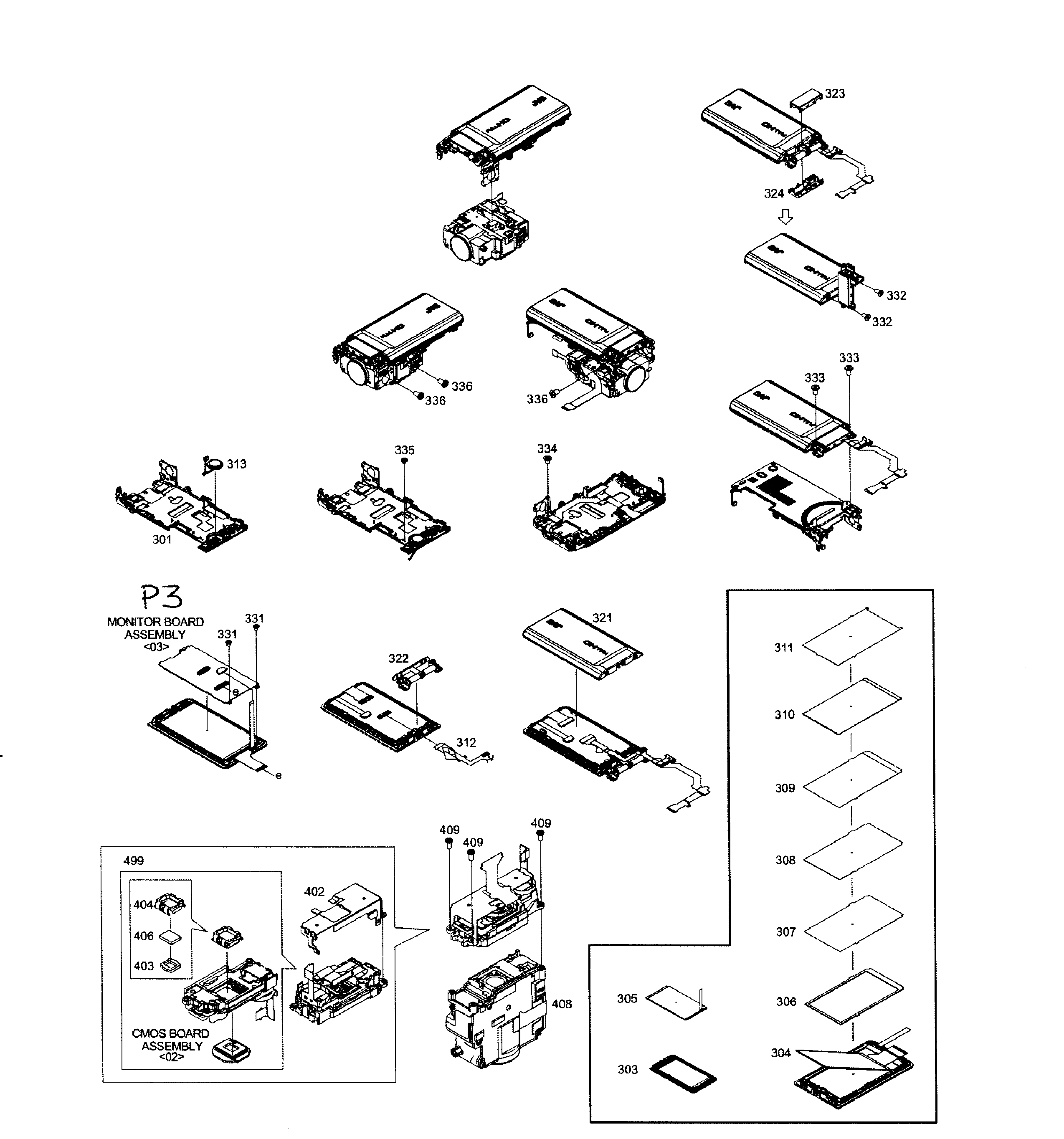 LCD ASSY