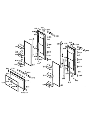 Doors assy