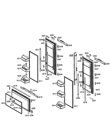 Doors assy