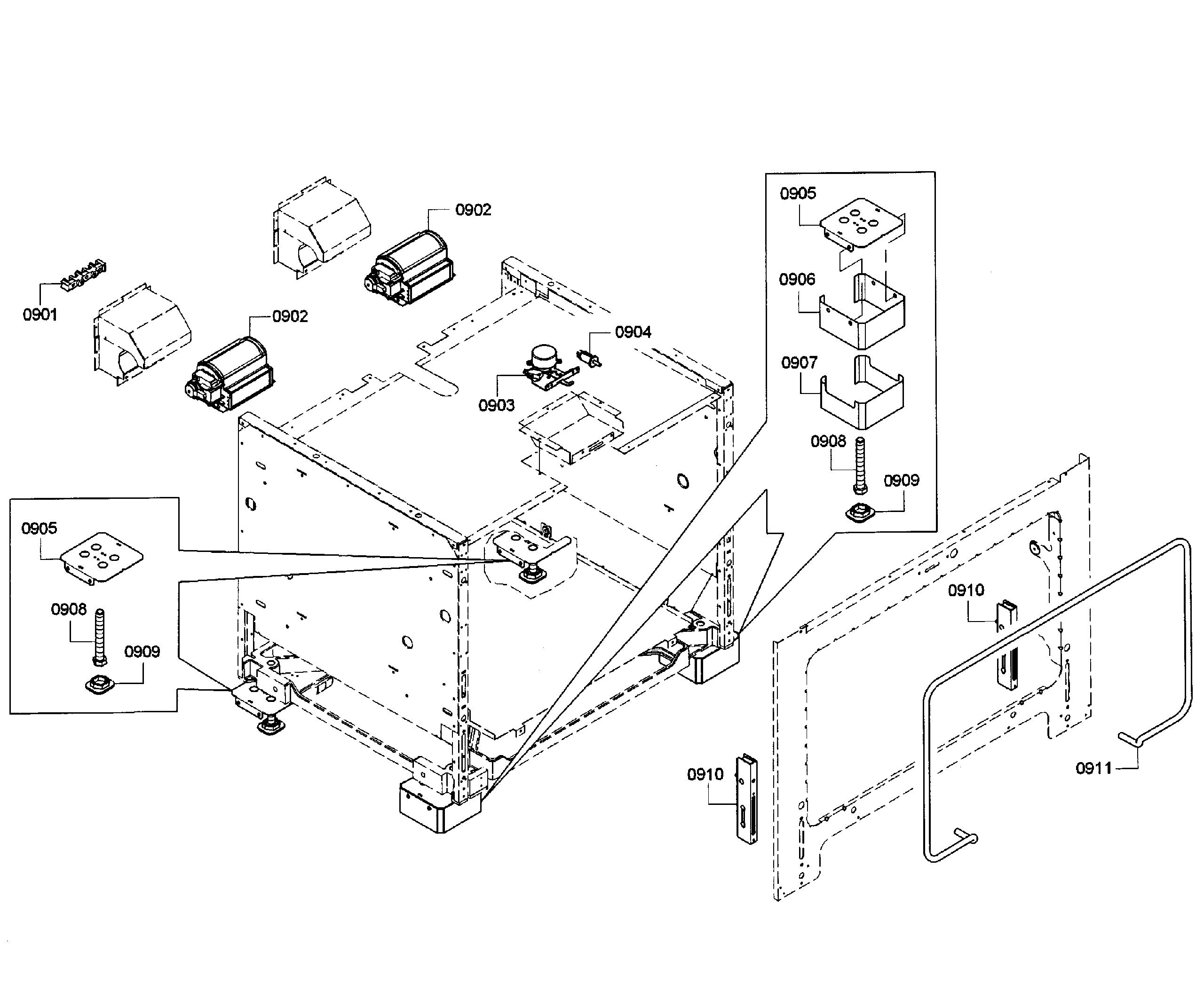 Cabinet assy