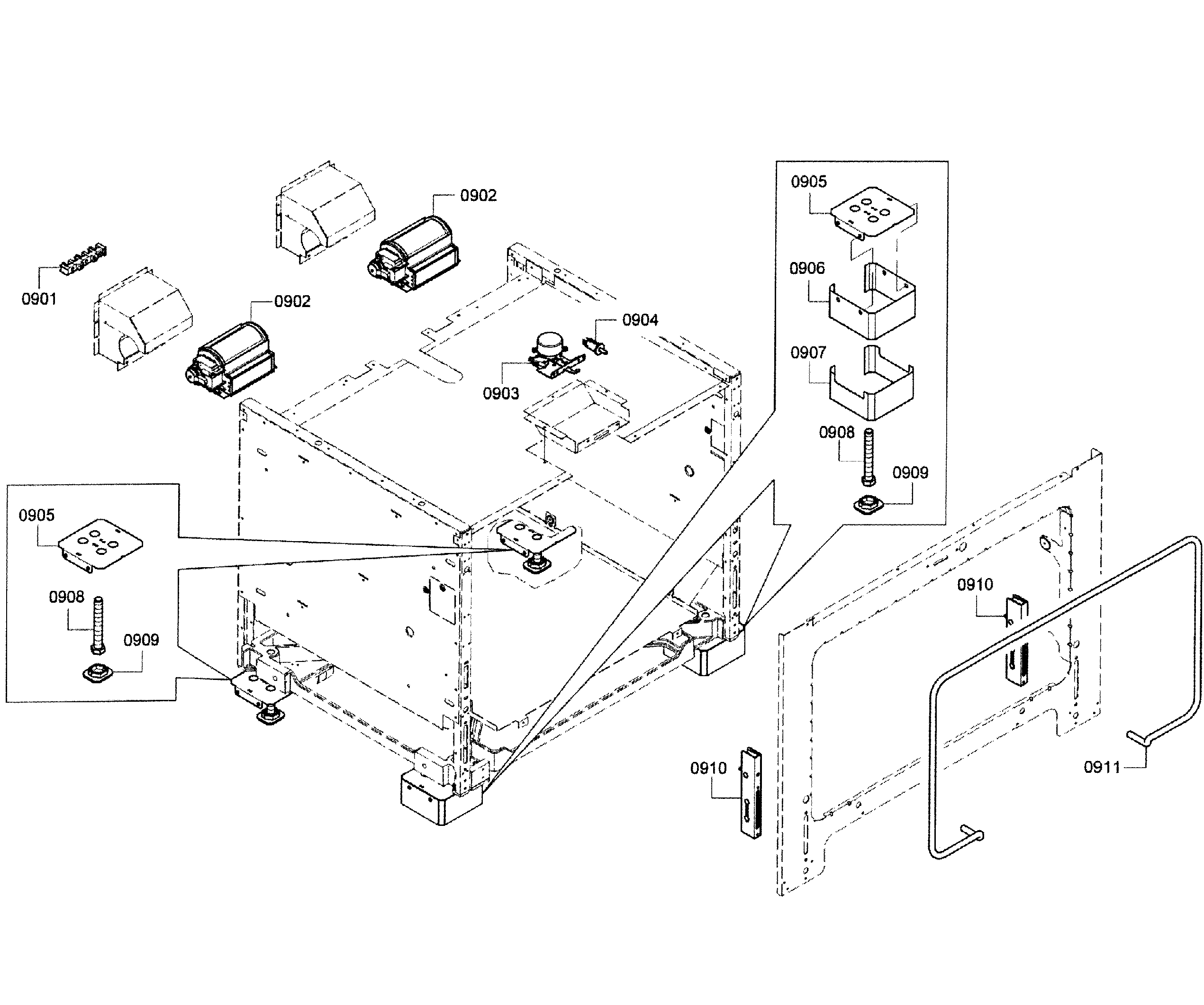 Cabinet assy