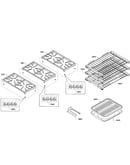 Grates/shelfs