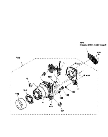 Lens assy
