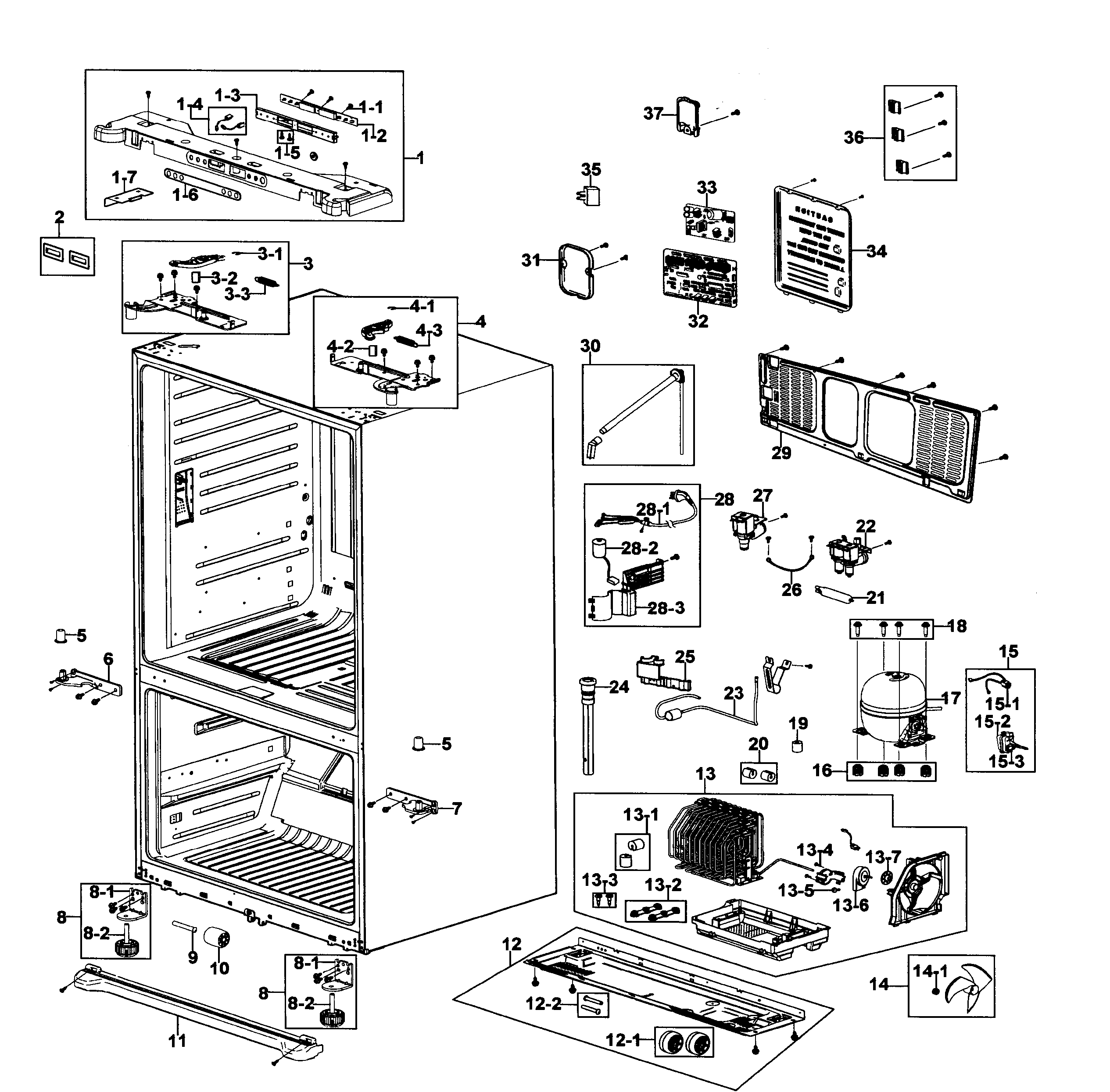 Cabinet assy