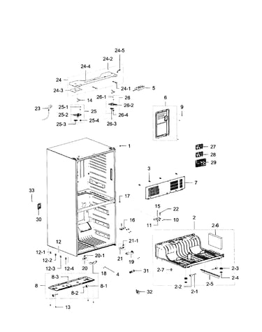 Cabinet assy