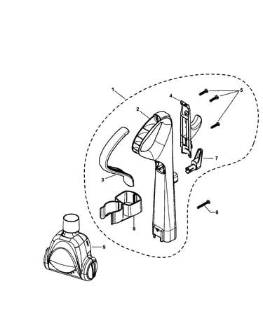 Handle assy
