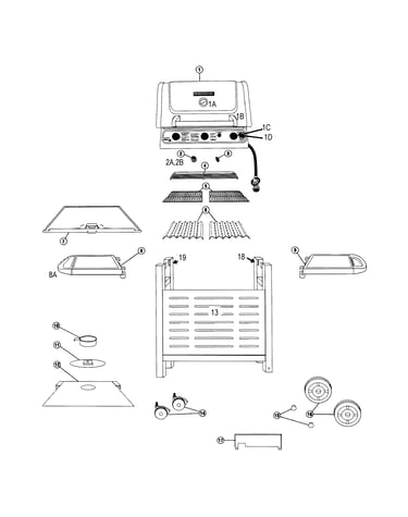 Gas grill