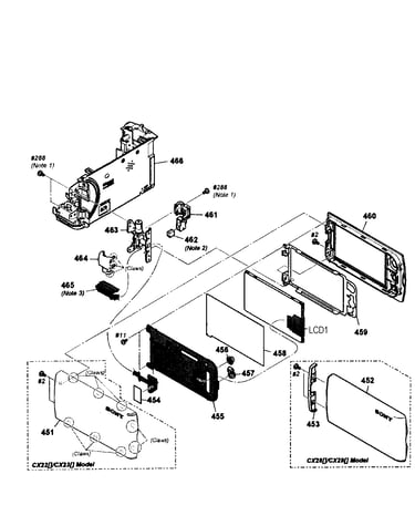 Lcd assy