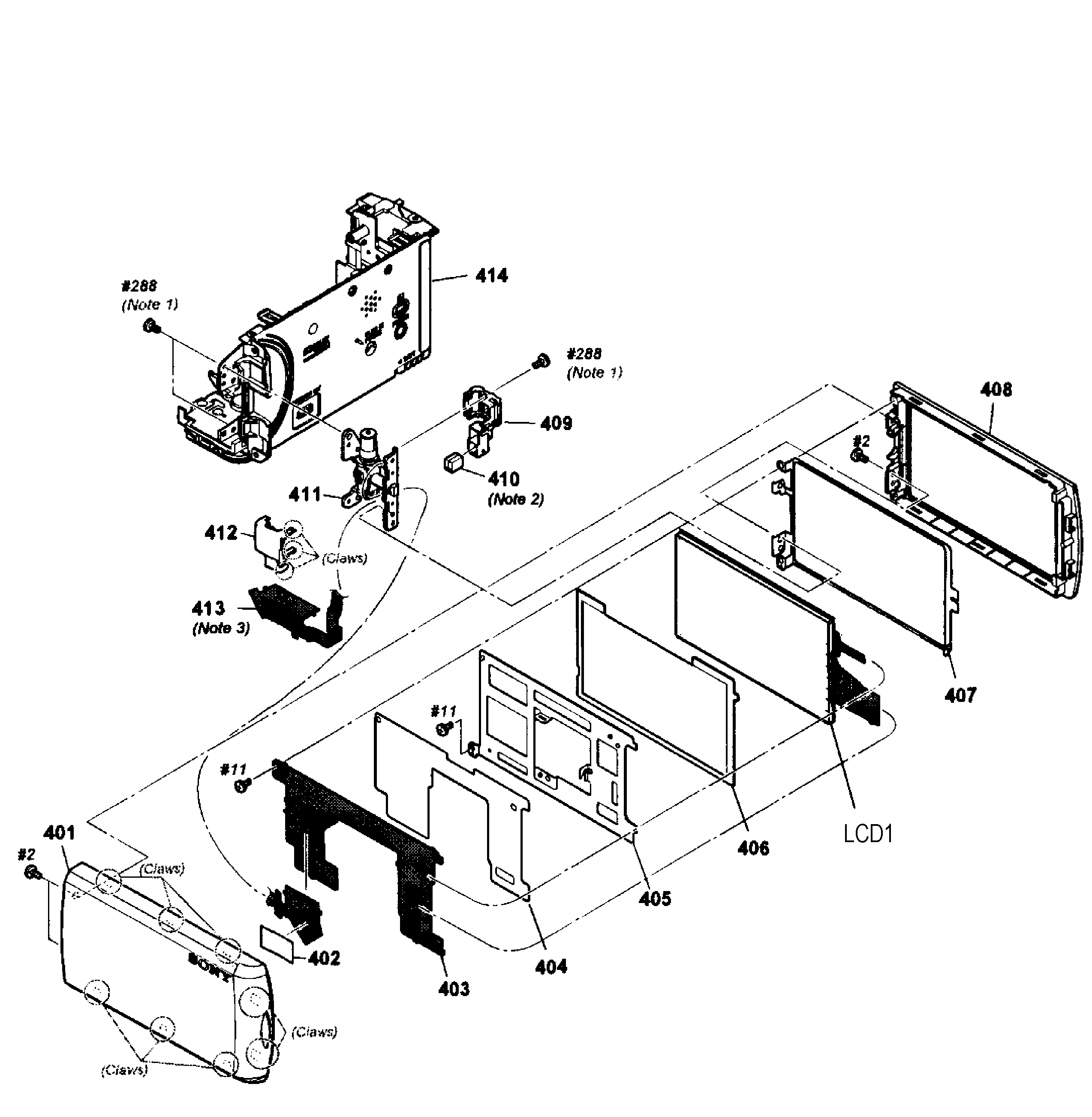 LCD ASSY