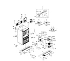 Samsung RF31FMEDBBC/AA-00 cabinet diagram