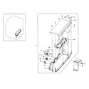 Samsung DV363EWBEUF/A1-00 heater assy diagram
