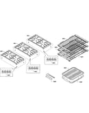 Grates/shelfs