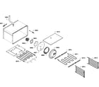 Thermador PRD366GHU/10 oven assy diagram